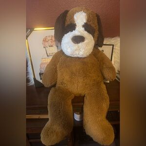 Plush Large Brown Dog Toy